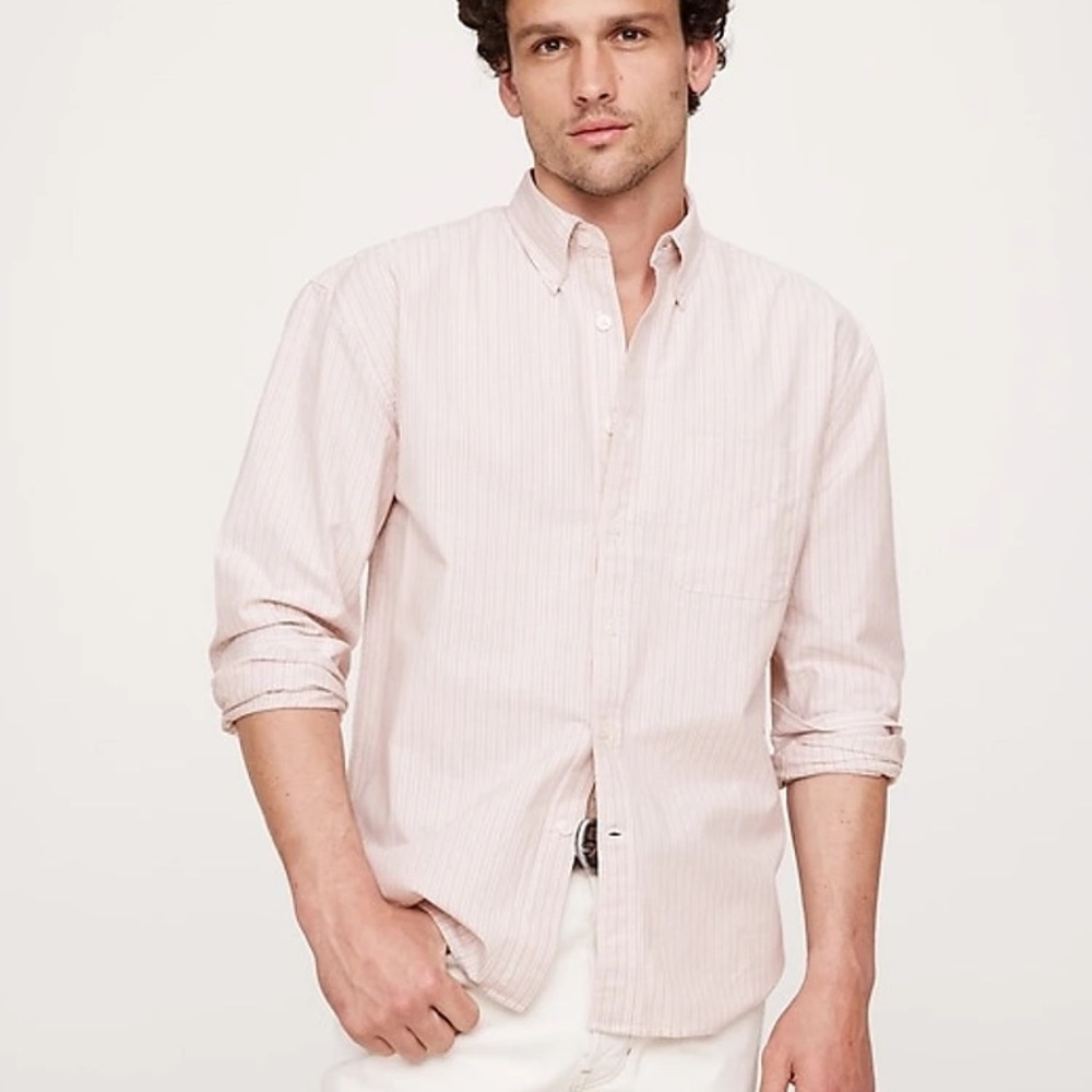 Goodfellow & Co Pink Tailored Casual Shirt